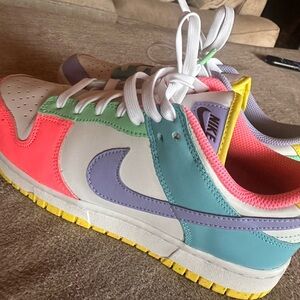 Nike Dunk- Easter Candy. Only tried on. New!
